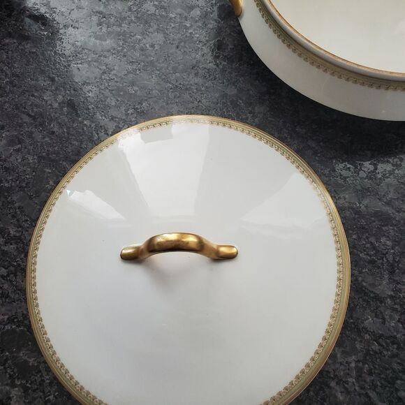 VINTAGE Haviland Schleiger #629 Soup Tureen/serving Bowl - Picture 5 of 7